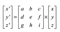变换矩阵